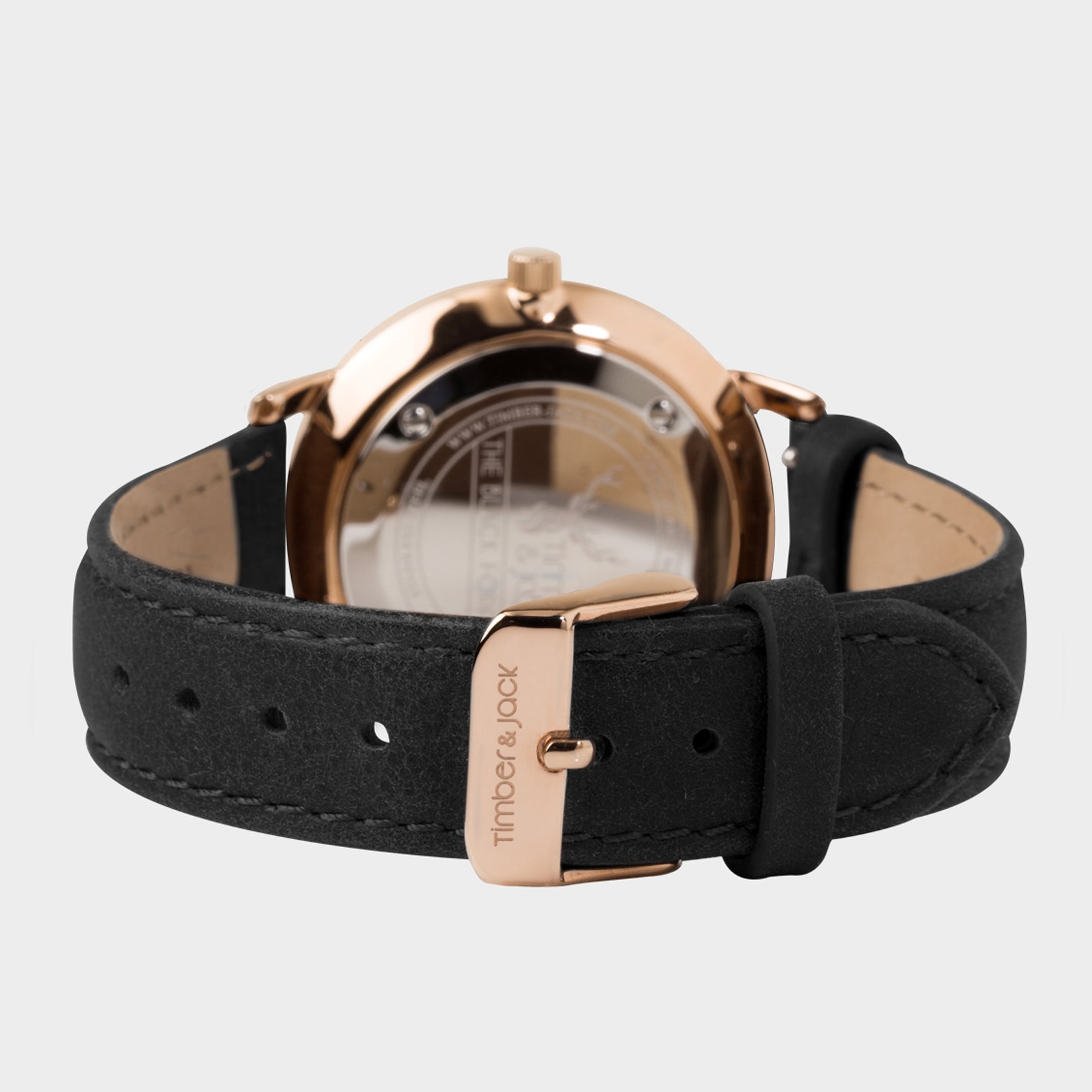 "Rosé Walnut" leather - black